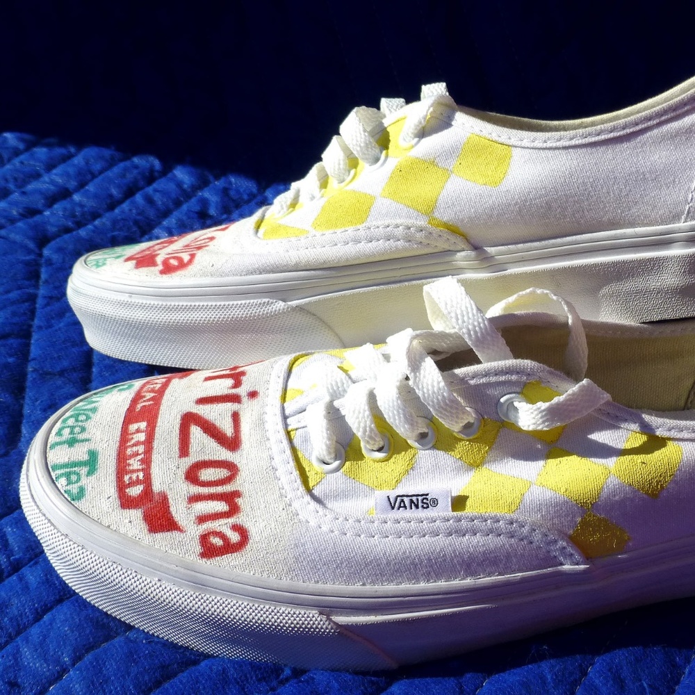 Vans Arizona Iced Tea Sneakers - 9 Men Women 10.5